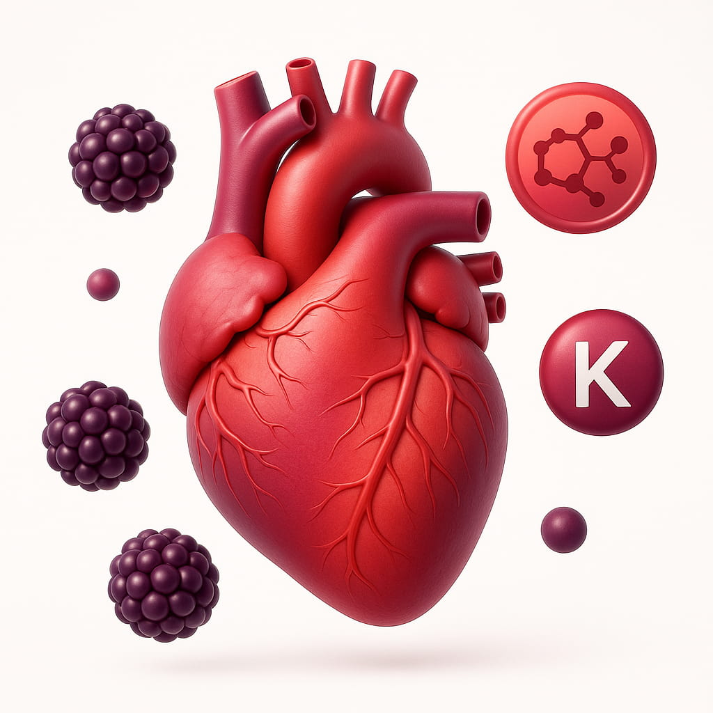 2. Supports Heart and Cardiovascular Health