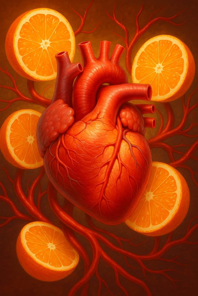Oranges Supports Heart and Cardiovascular Health