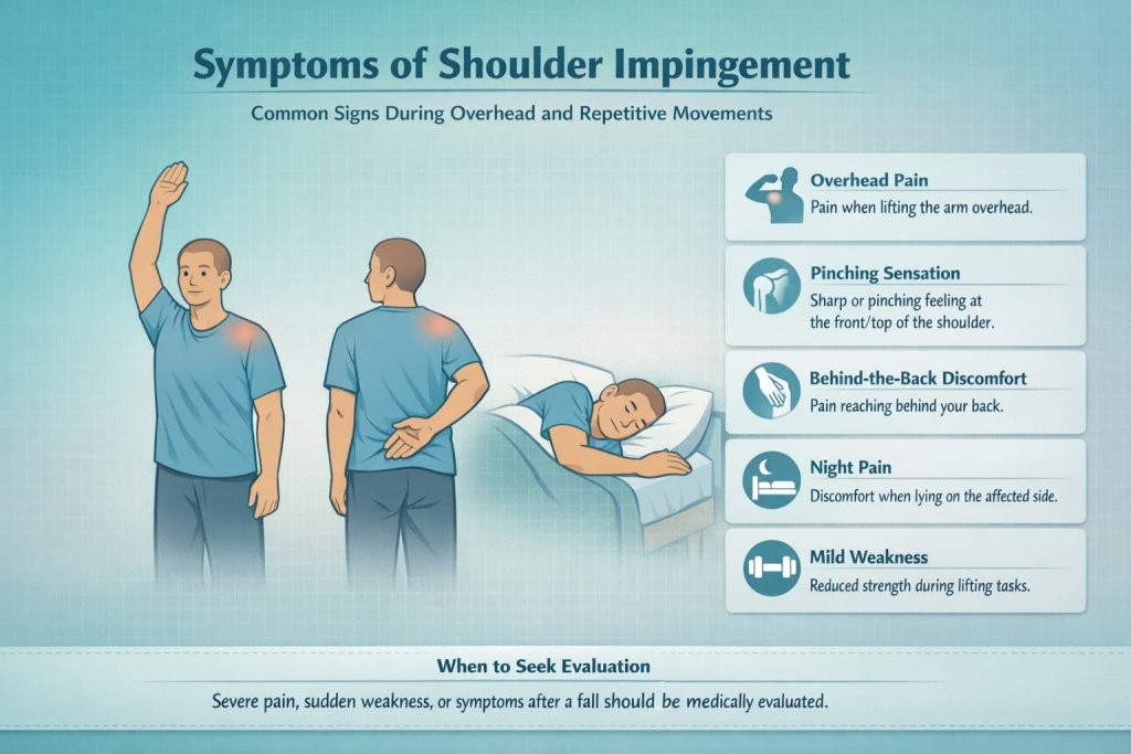 Symptoms of Shoulder Impingement