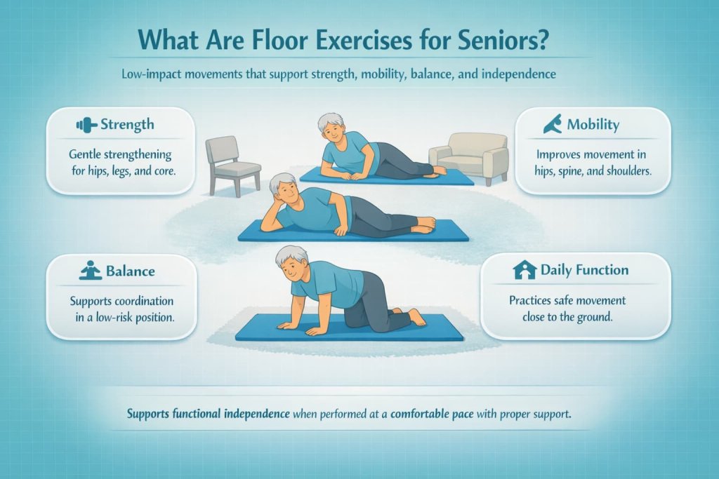 What Are Floor Exercises for Seniors?