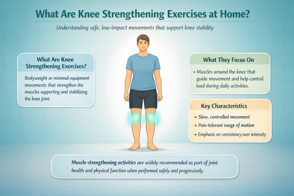 What Are Knee Strengthening Exercises at Home?