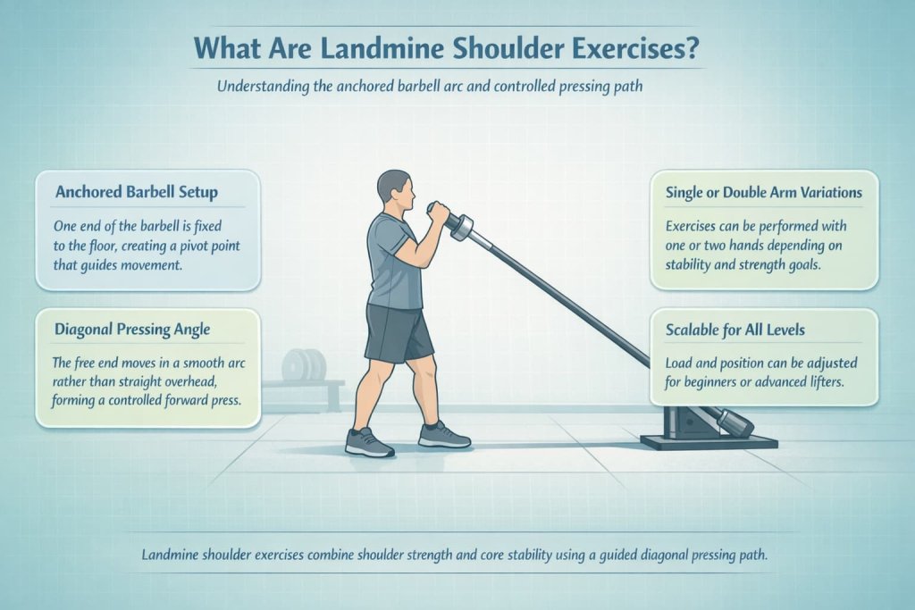 What Are Landmine Shoulder Exercises?