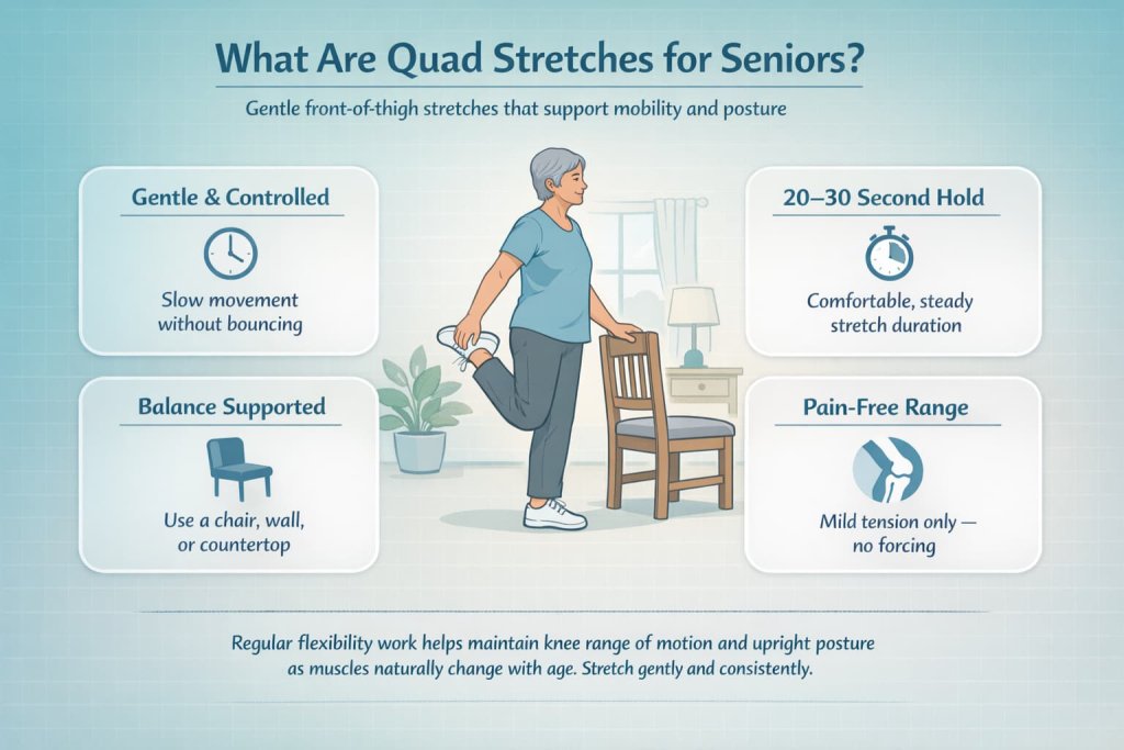 What Are Quad Stretches for Seniors?