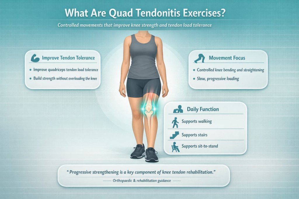 What Are Quad Tendonitis Exercises?