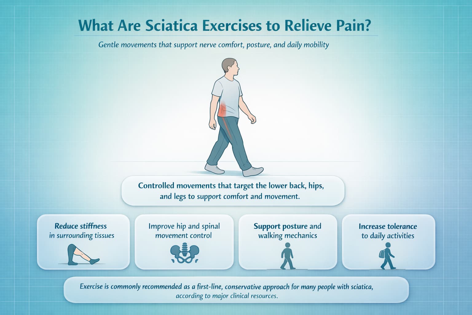 8 Sciatica Exercises to Relieve Pain and Reduce Nerve Tension