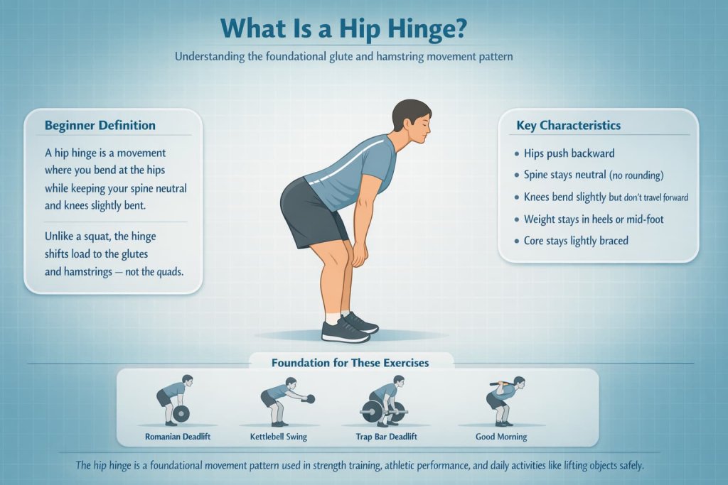 What Is a Hip Hinge? (Beginner Definition)