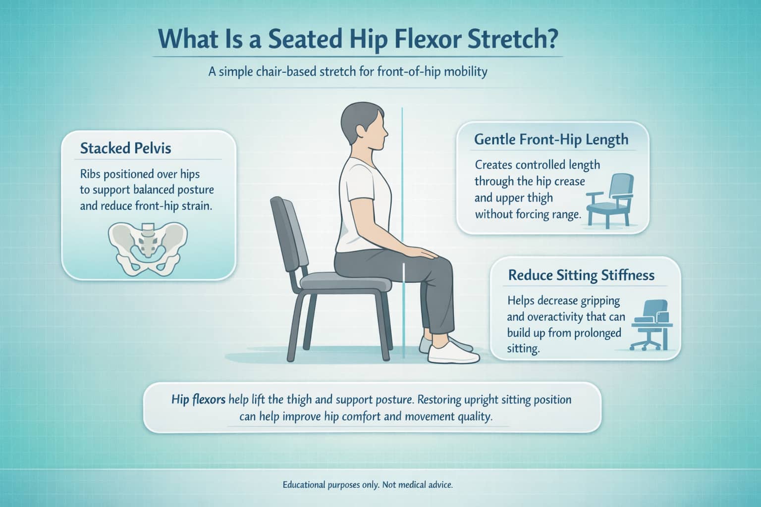5 Best Seated Hip Flexor Stretches To Relieve Tight Hips 5 Best Seated Hip Flexor Stretches To Relieve Tight Hips