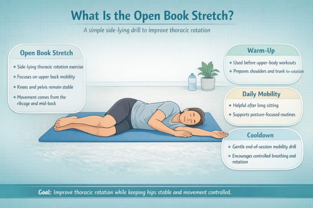 What Is the Open Book Stretch