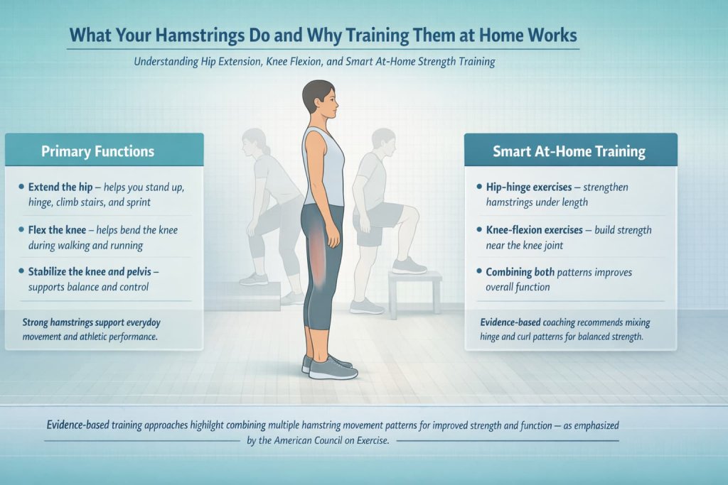 What Your Hamstrings Do and Why Training Them at Home Works