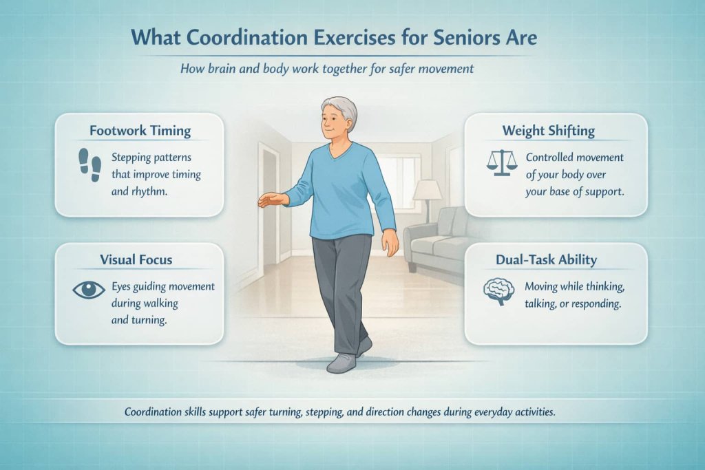 What coordination exercises for seniors are