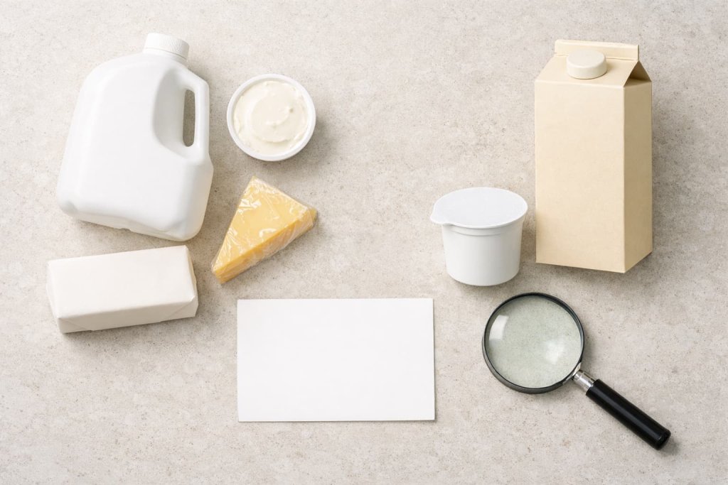 What “dairy-free” means and what to watch for