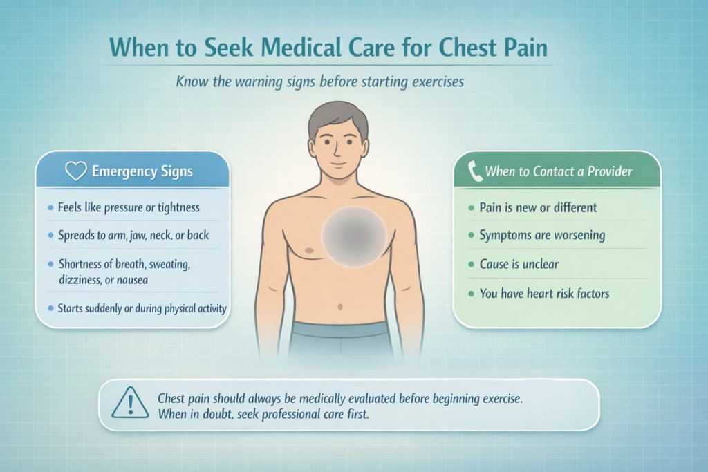 When to Seek Medical Care for Chest Pain