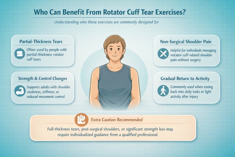 8 Best Rotator Cuff Tear Exercises for Safe Shoulder Recovery