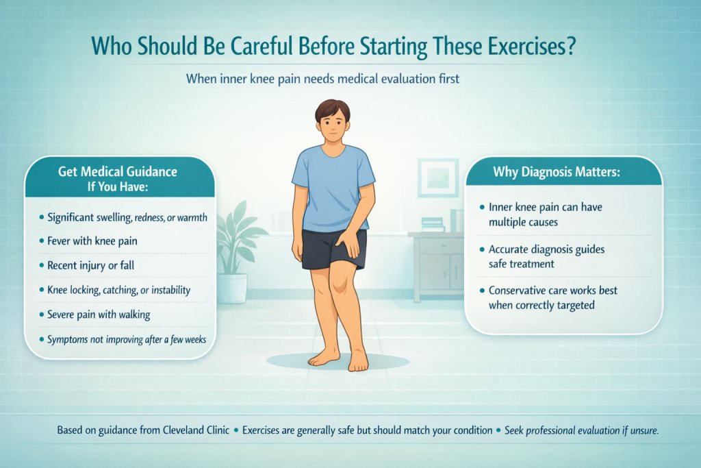 Who Should Be Careful Before Starting These Exercises?