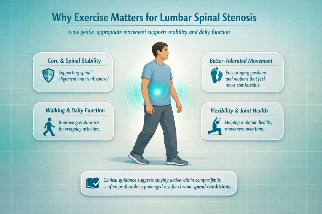 Why Exercise Matters for Lumbar Spinal Stenosis