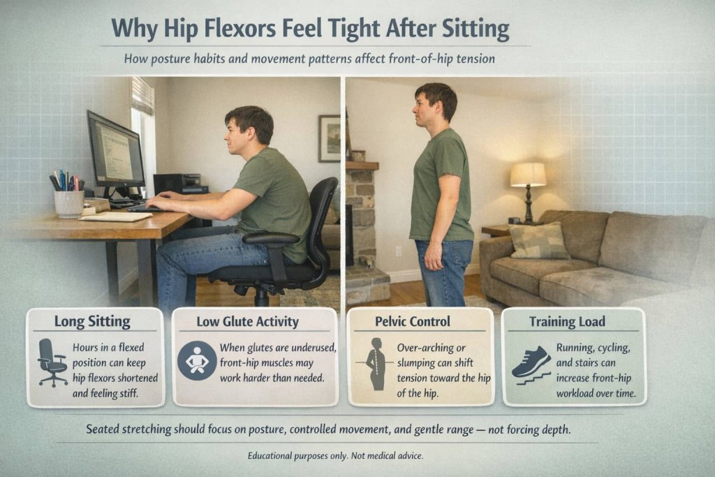 Why Hip Flexors Feel Tight After Sitting
