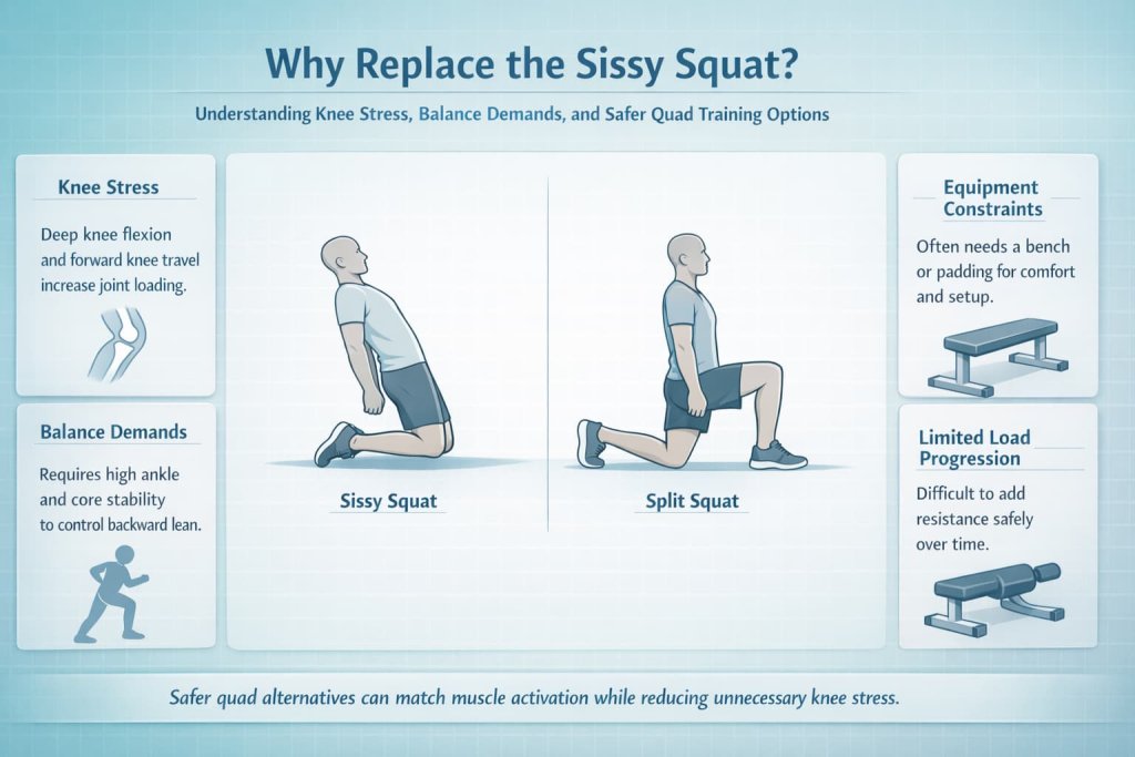 Why Replace the Sissy Squat?