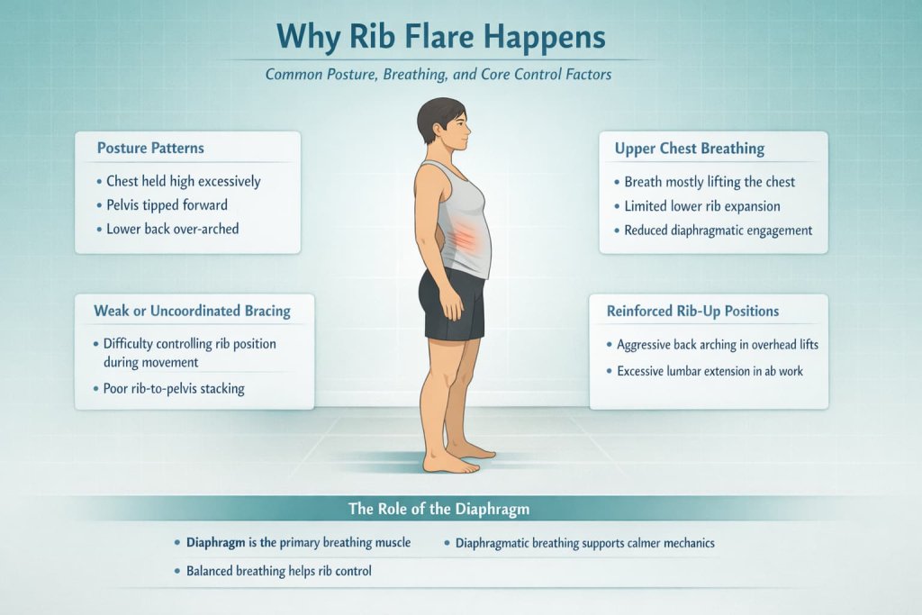 Why Rib Flare Happens