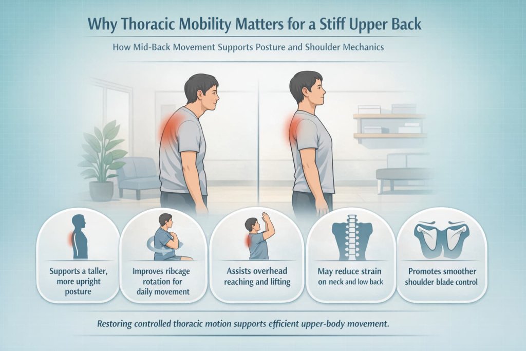 Why Thoracic Mobility Matters for a Stiff Upper Back