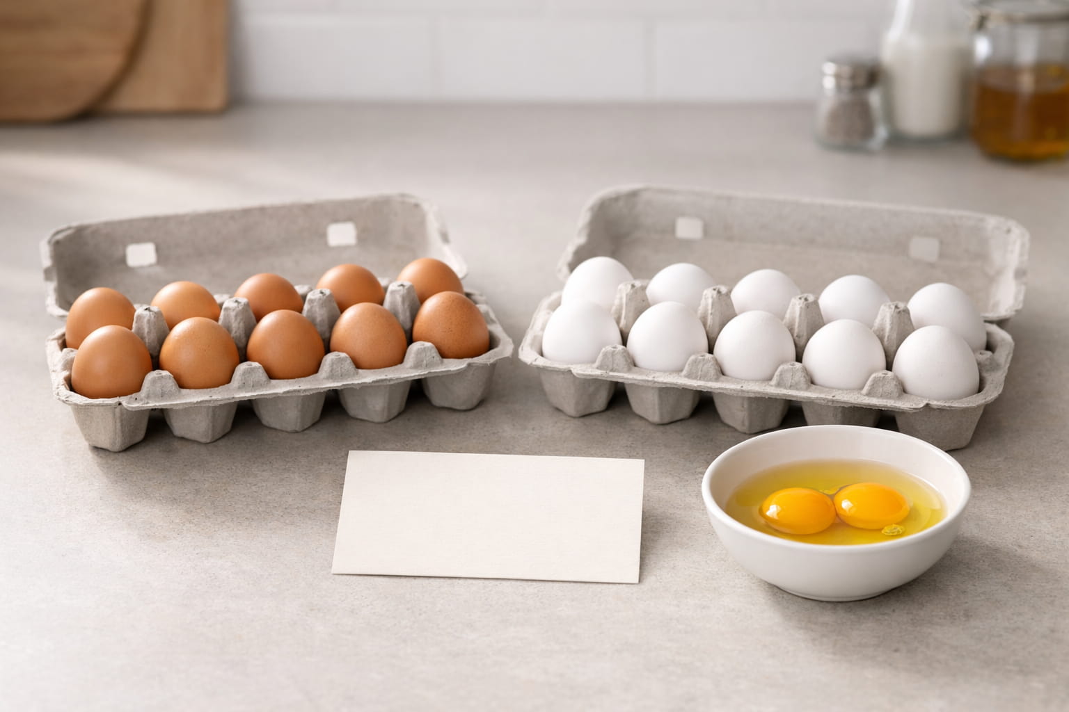 Brown Eggs vs White Eggs