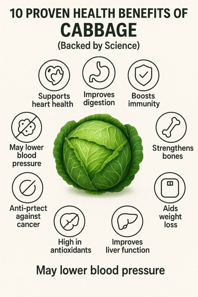 Health Benefits of Cabbage