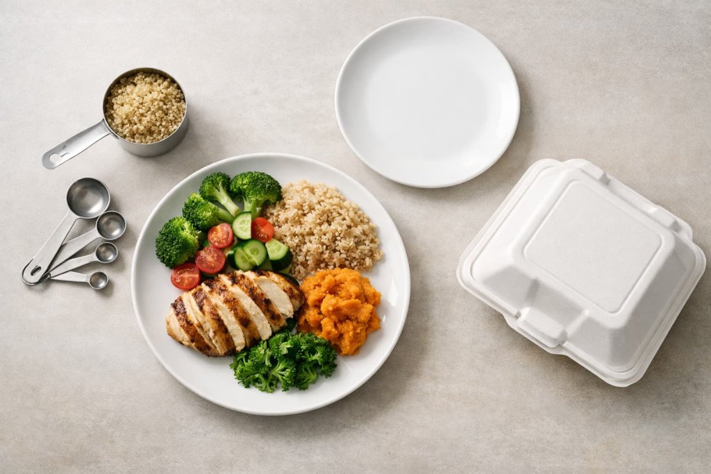 12. Pay attention to portions without obsessing