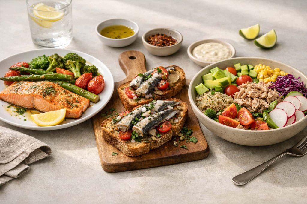 Simple ways to eat more healthy fish