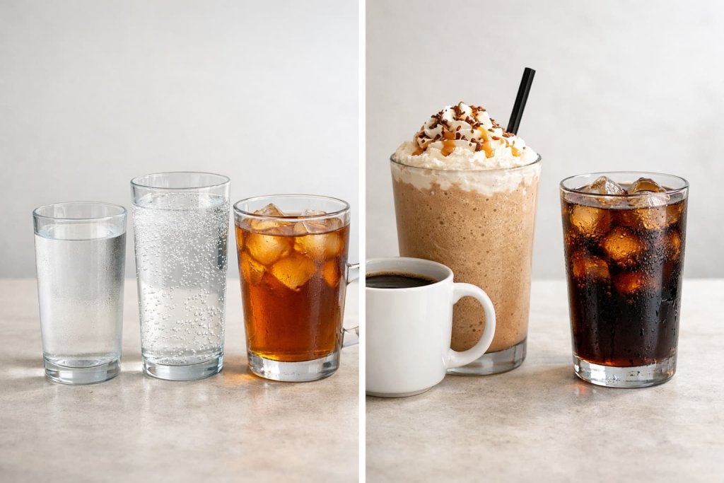 13. Watch liquid calories