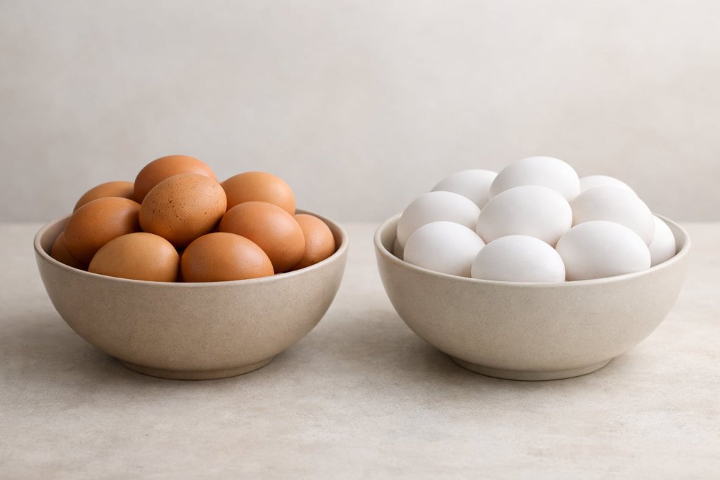 Brown Eggs vs White Eggs: The Short Answer