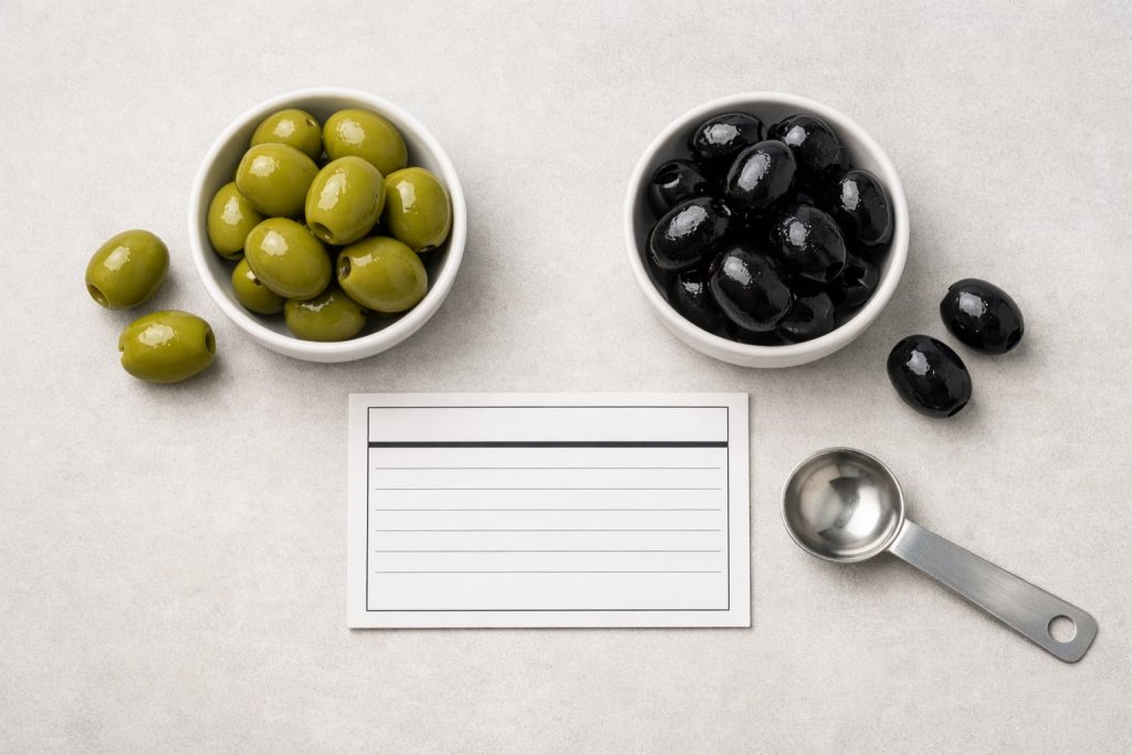 Quick Olive Nutrition Snapshot