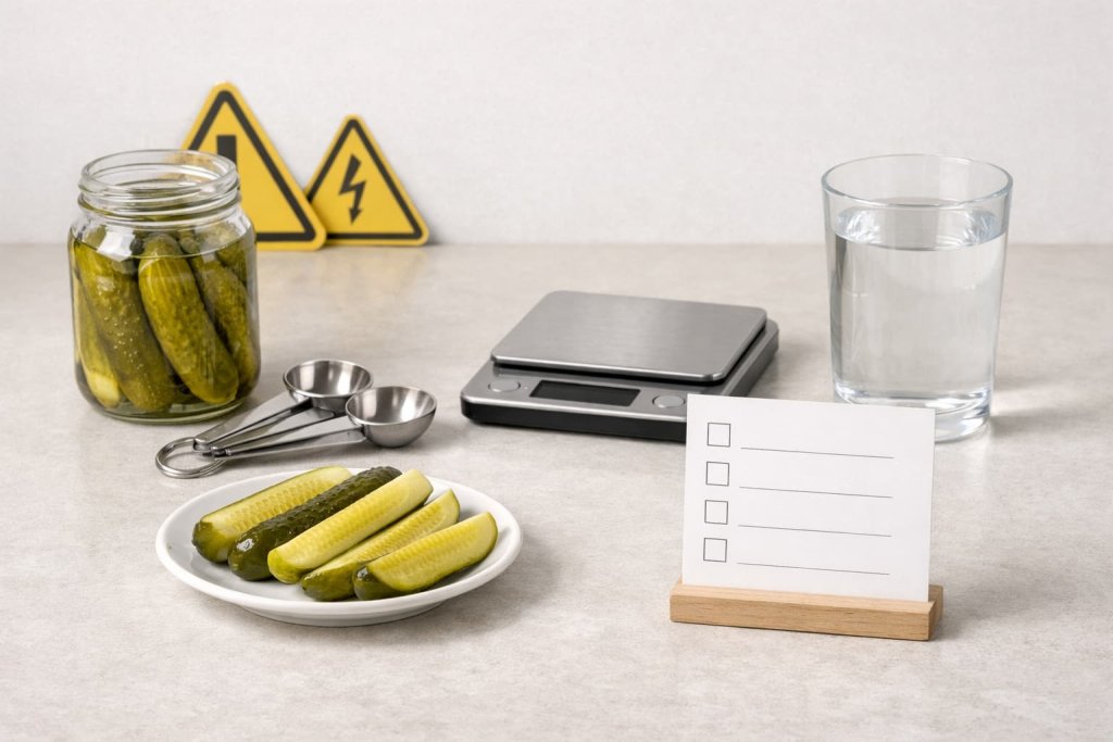 The Main Downside: Pickles Can Be High in Sodium