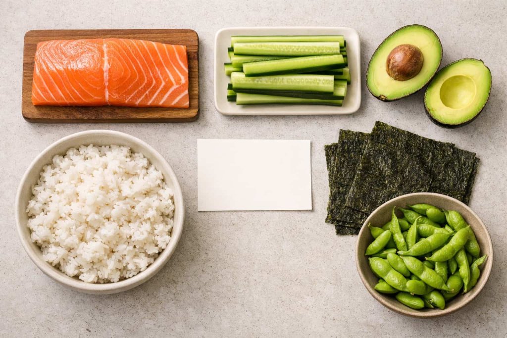 The healthiest parts of sushi