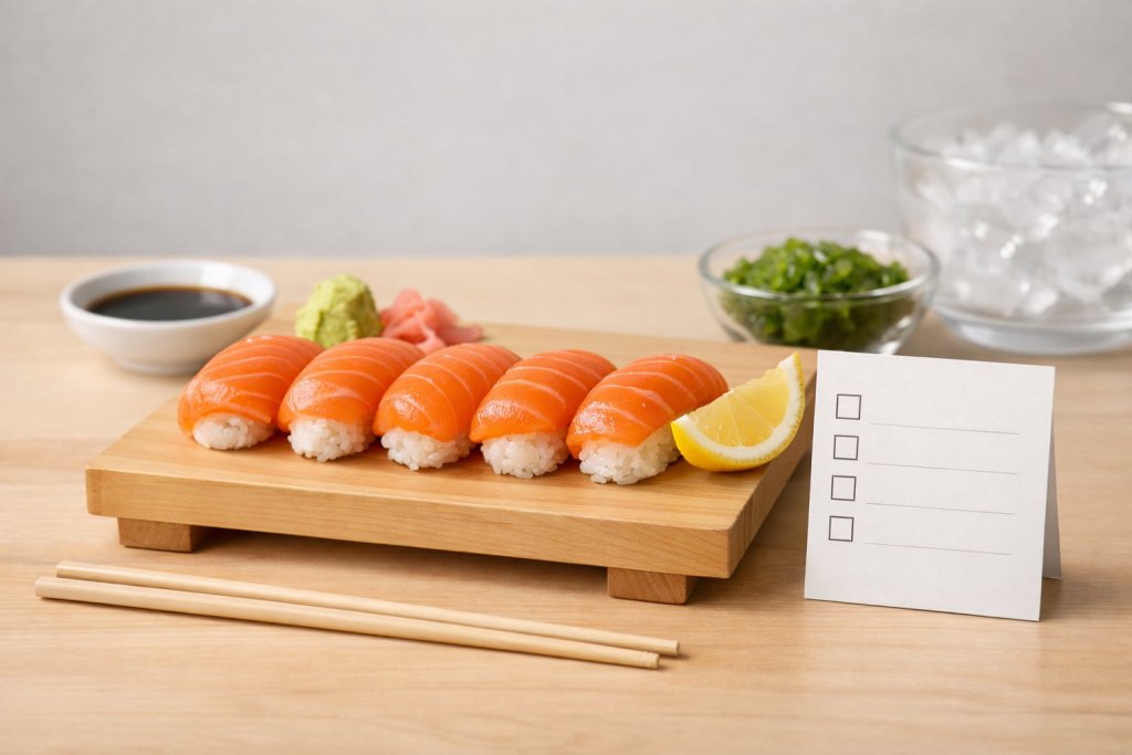 Is raw sushi safe?