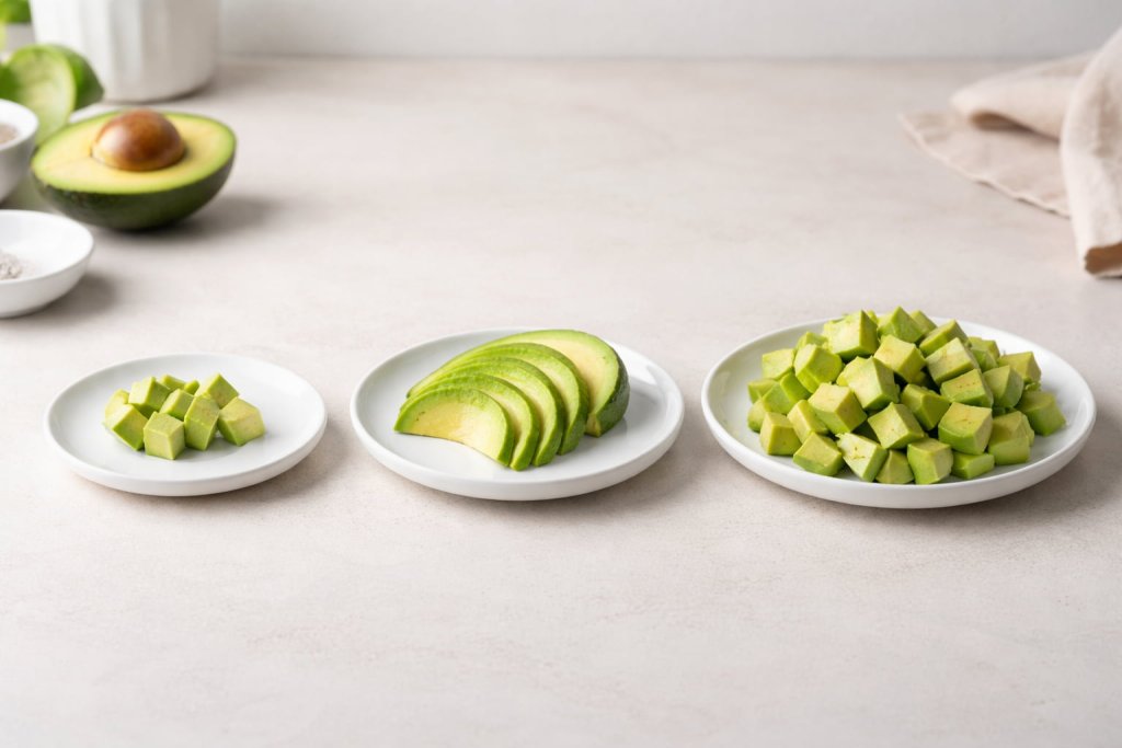 How avocado calories compare by serving size