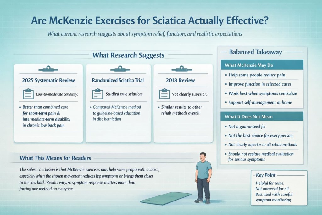 Are McKenzie exercises for sciatica actually effective?