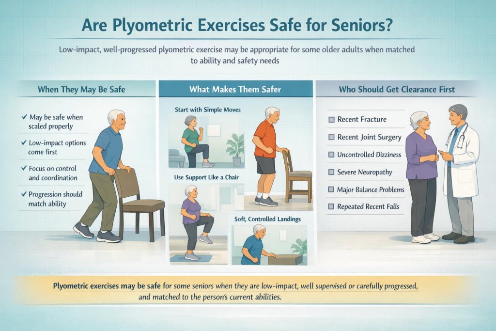 Are plyometric exercises safe for seniors?