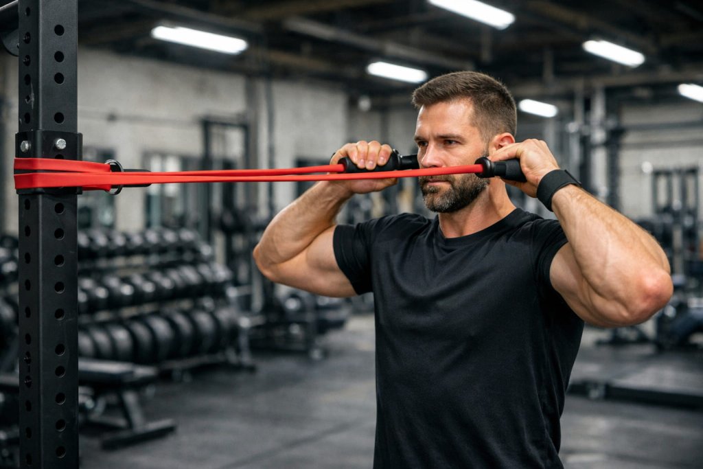 Banded Face Pulls for Stronger Shoulders and Better Posture