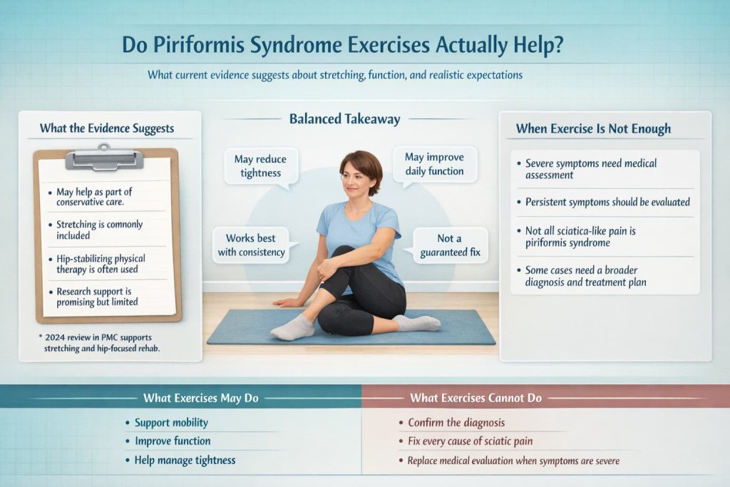 Do piriformis syndrome exercises actually help?