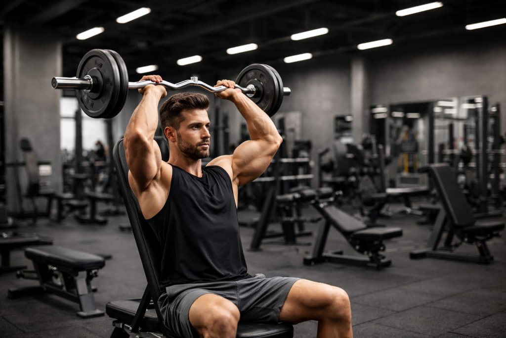 French Press Exercise for Bigger, Stronger Triceps