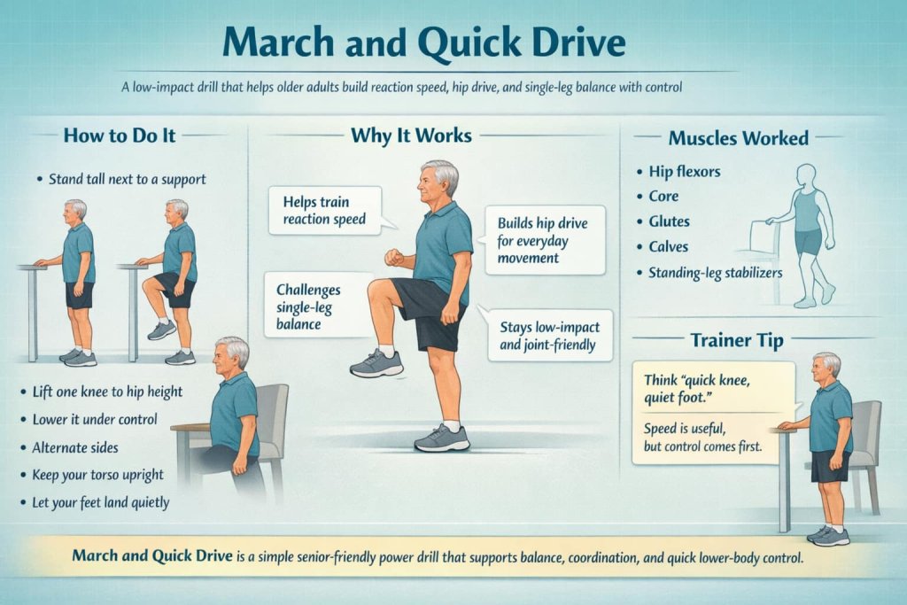 March and Quick Drive