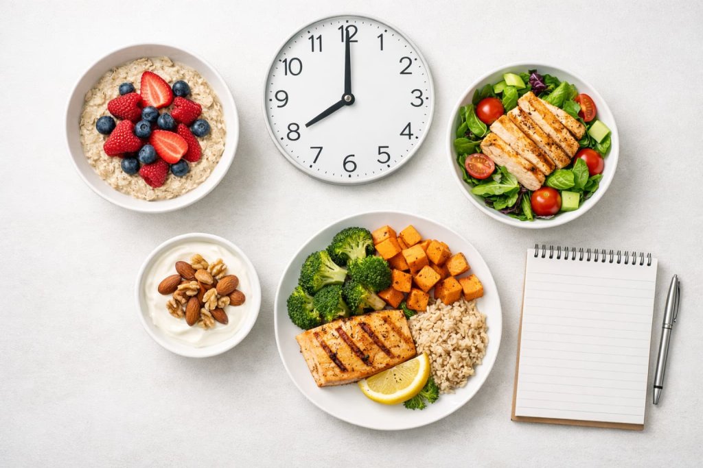 One-day starter template (adjust portions to your needs)