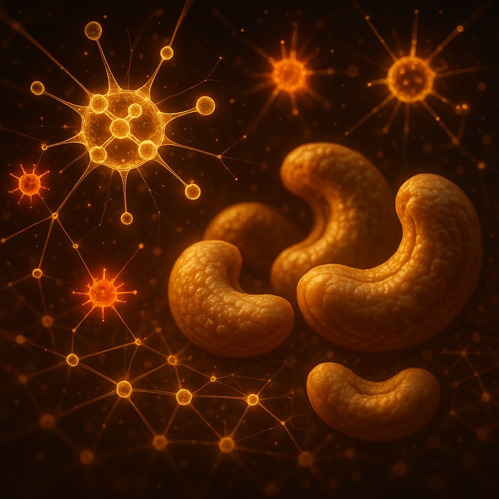 Cashews - Provides Antioxidant and Anti-Inflammatory Compounds