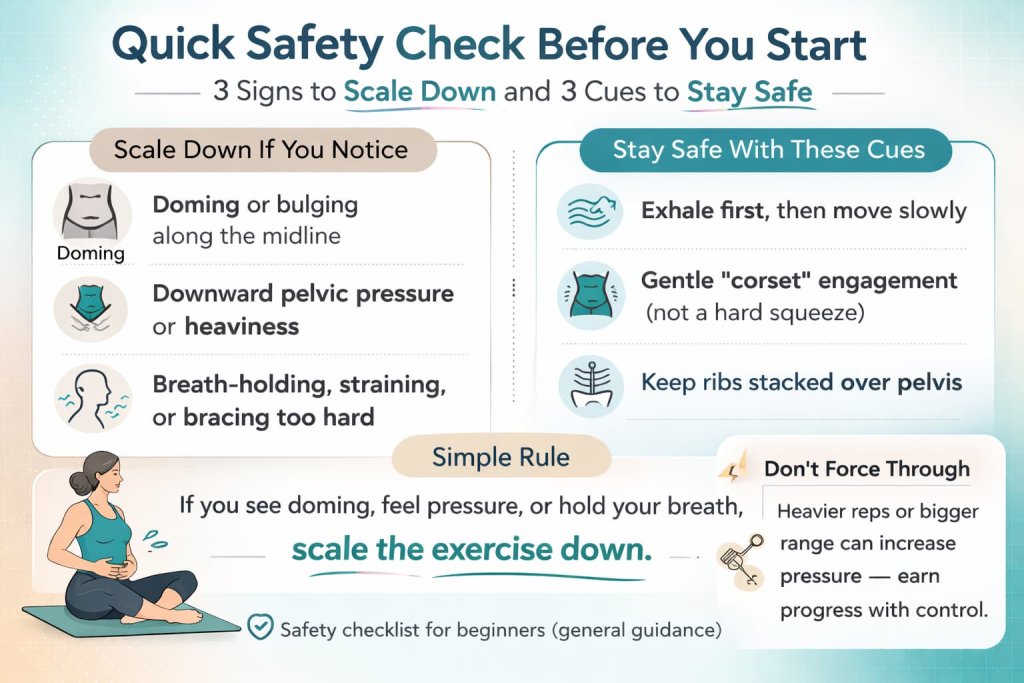 Quick safety check before you start