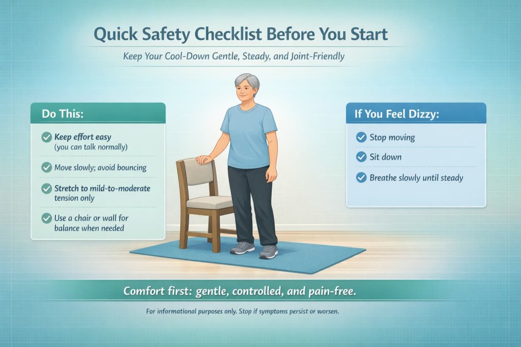 Quick safety checklist before you start