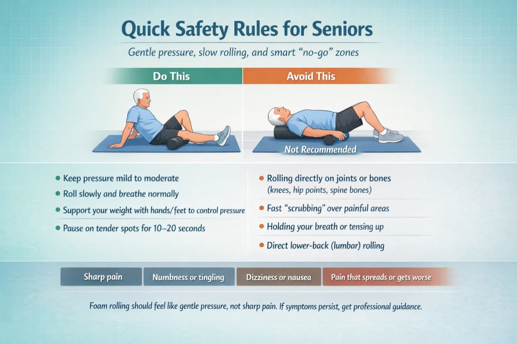 Quick safety rules for seniors