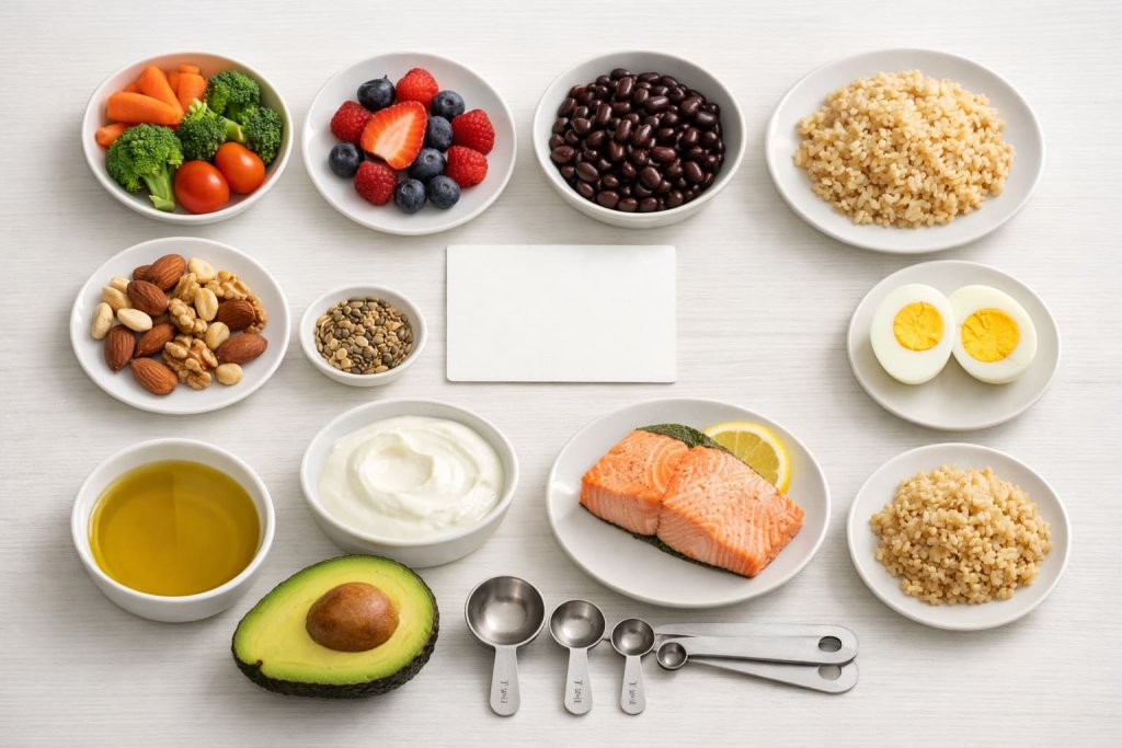 Simple portion ideas for healthy foods to eat every day