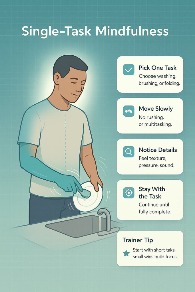 Single-Task Mindfulness 12 Fun Mindfulness Exercises