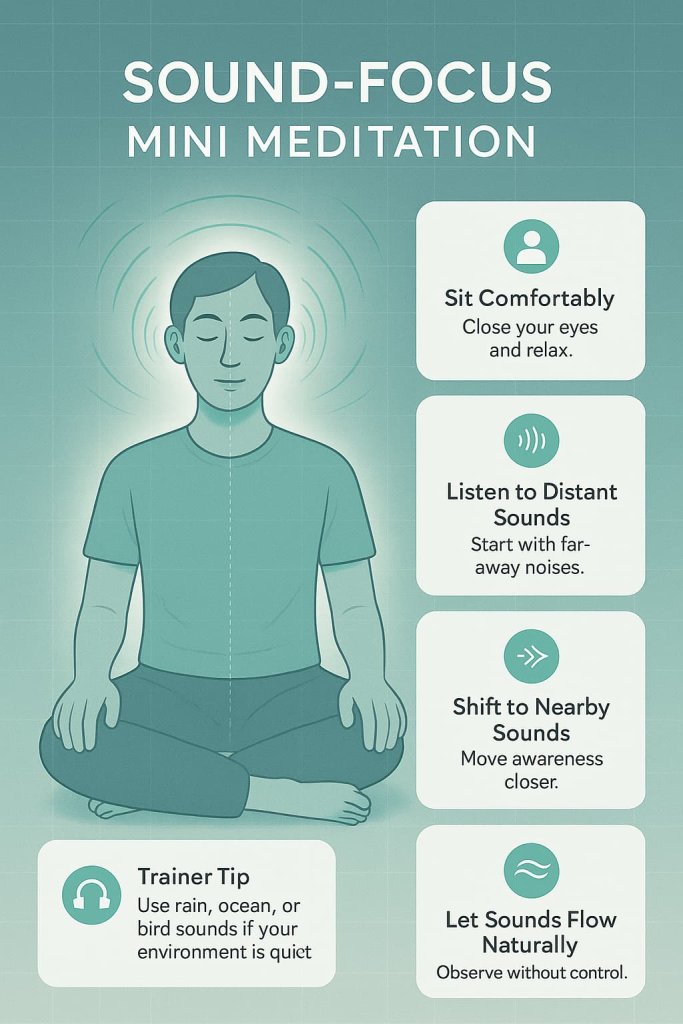 Sound-Focus Mini Meditation 12 Fun Mindfulness Exercises