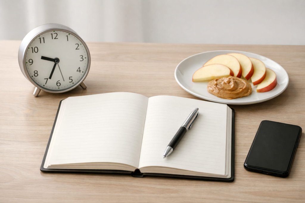 Strategy 9: Use a simple food-and-trigger log (no calorie counting required)