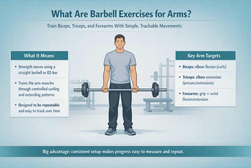 What Are Barbell Exercises for Arms?